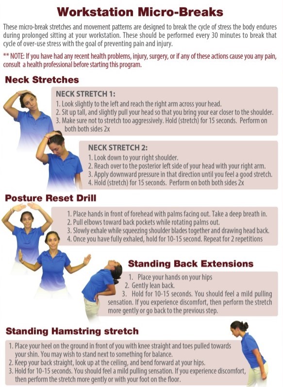 Strategies for Healthy Desk Sitting - Crist Chiropractic